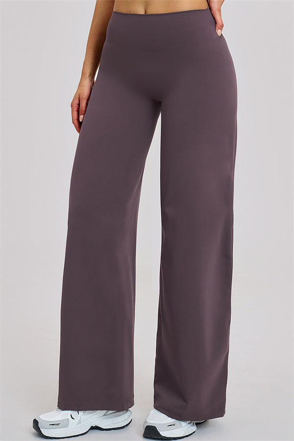 The Dynamic Crop Top Straight Leg Pants 2-Piece Set