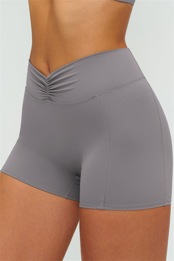 The Lushness Y-Back Sports Bra Shorts 2-Piece Set