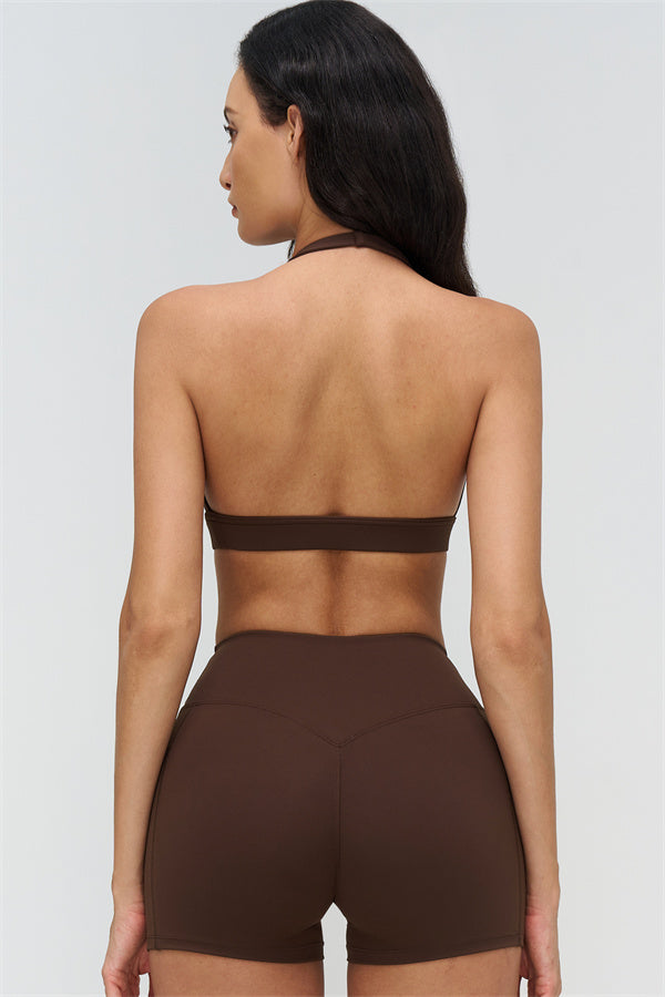 The BoldFit Sports Bra Shorts 2-Piece Set