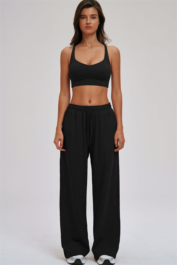 The Kinetic Cross Back Sports Bra