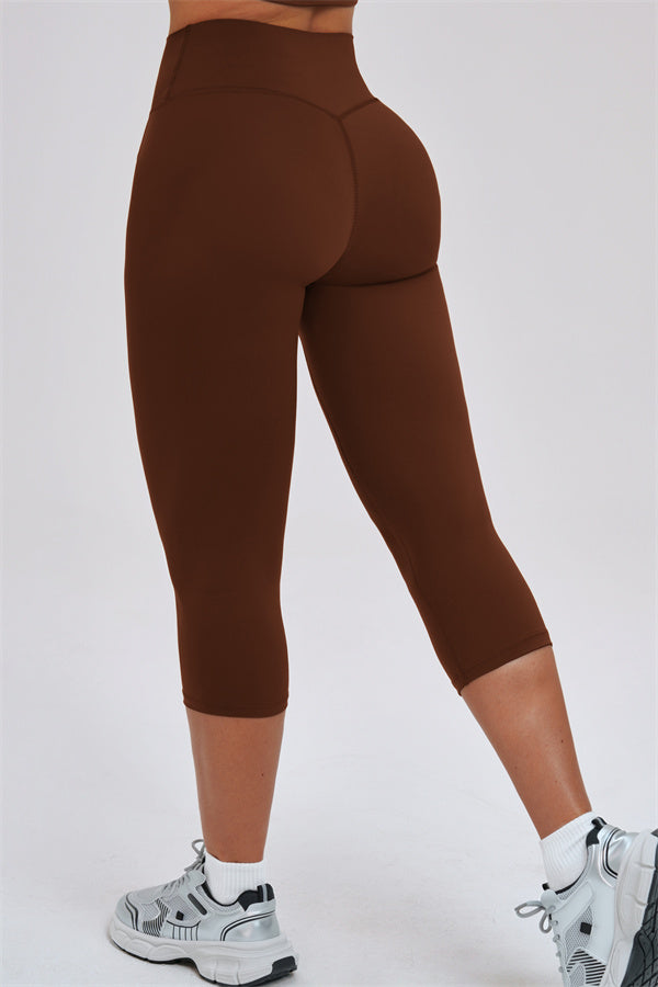 The Twirl Halter Tank Top Capri Leggings 2-Piece Set