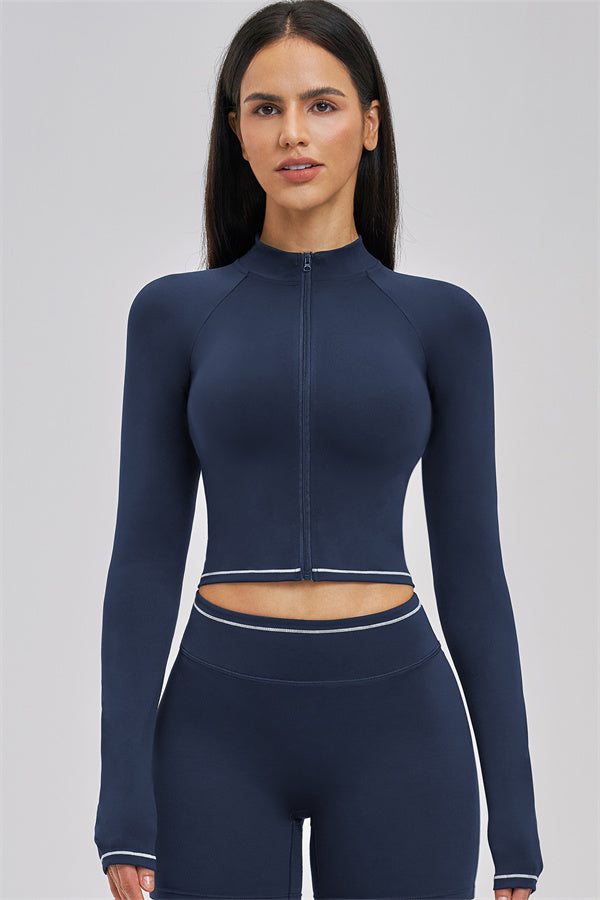 The Unbound Jacket Crop Top Leggings 3-Piece Set
