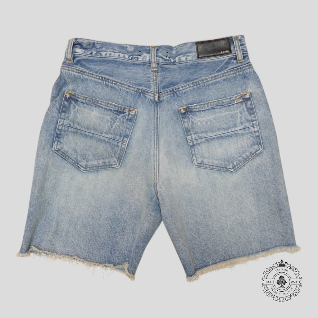 Amiri Jean Shorts in Indigo