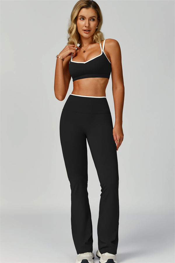 The Quest Sports Bra Flared Leggings 2-Piece Set