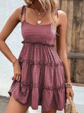 Elegant White Spaghetti Strap Dress Minimalist & Chic Summer Essential Unique Retro Dress