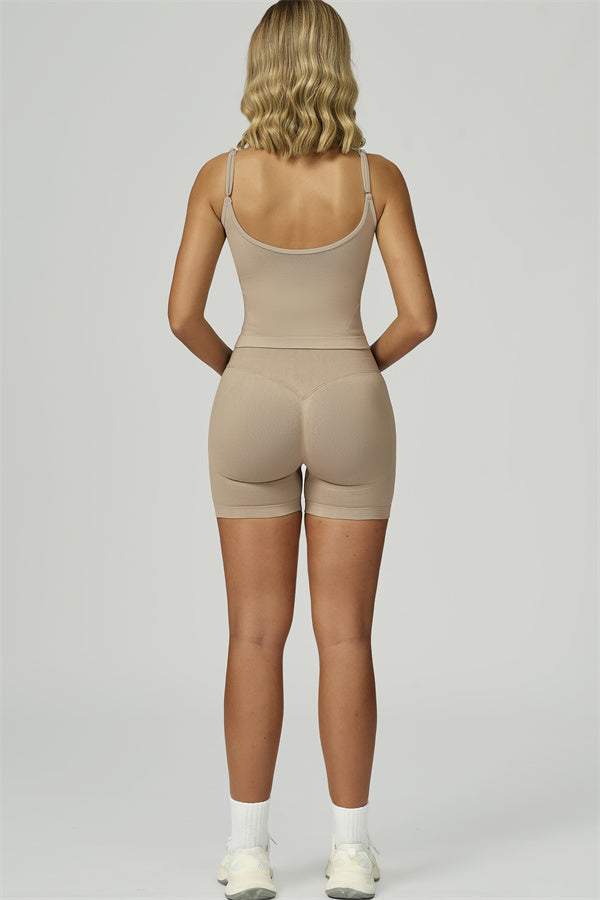The Prime Crop Top Shorts 2-Piece Set