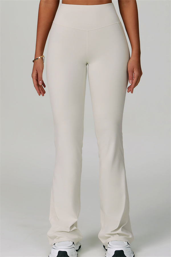 The Bold Cross Back Sports Bra Flared Leggings 2-Piece Set