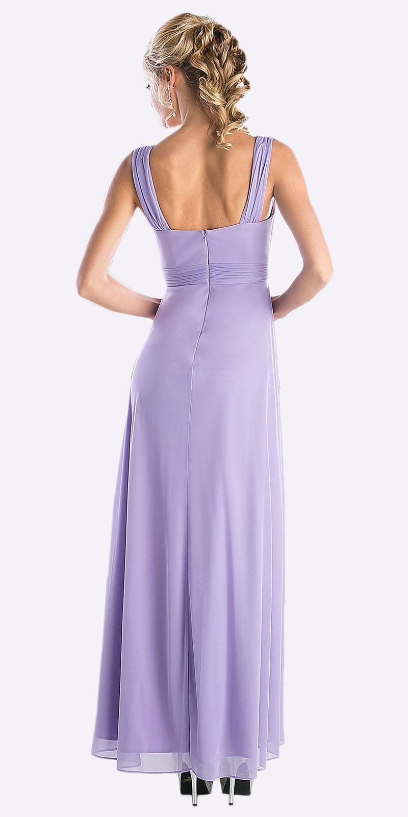 CLEARANCE - Cinderella Divine 3984 Long Chiffon Dress Sleeveless (Size XL)