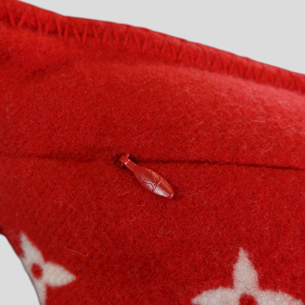 Louis Vuitton X Supreme Cashmere Pilllow