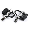 Carbon Fiber Bike Pedal Suitable For Self-Locking Professional Bicycle Pedals Road Bike Pedal High Quality Ultralight Road Bike Pedal Clipless Delta Pedals Aluminum Alloy Bicycle Pedals Cleats Set For Road Bike
