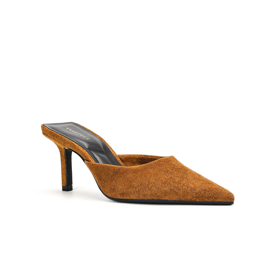 Leeni- Velvet Mules