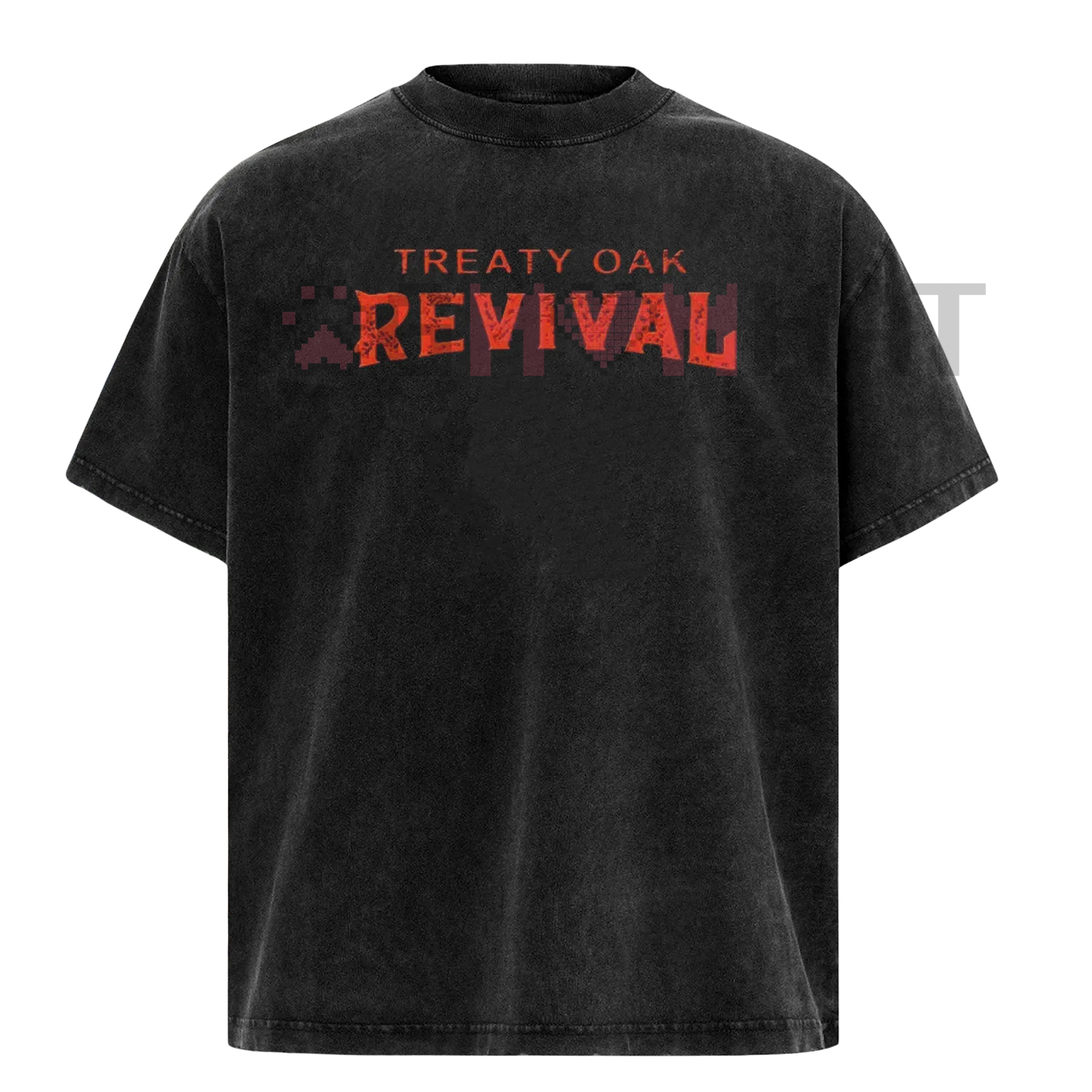 Retro Treaty Oak Revival T-Shirt – Western Cowboy Graphic Tee