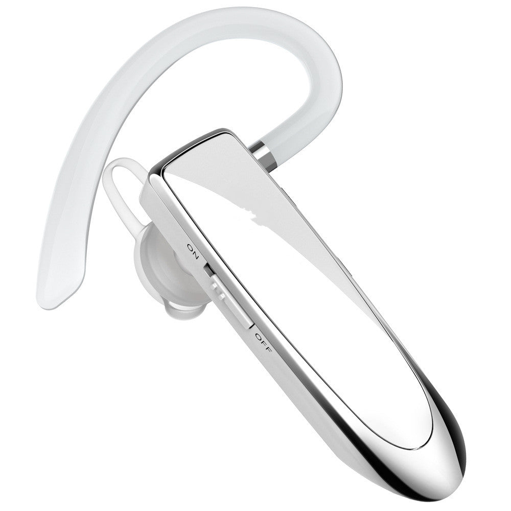 Bluetooth Earpiece V5.0 Wireless Handsfree Headset With Microphone 24 Hrs Driving Headset 30 Days Standby Time Bluetooth Music Headset Waterproof Earphone Works On All Smartphones Sport Wireless Earphones