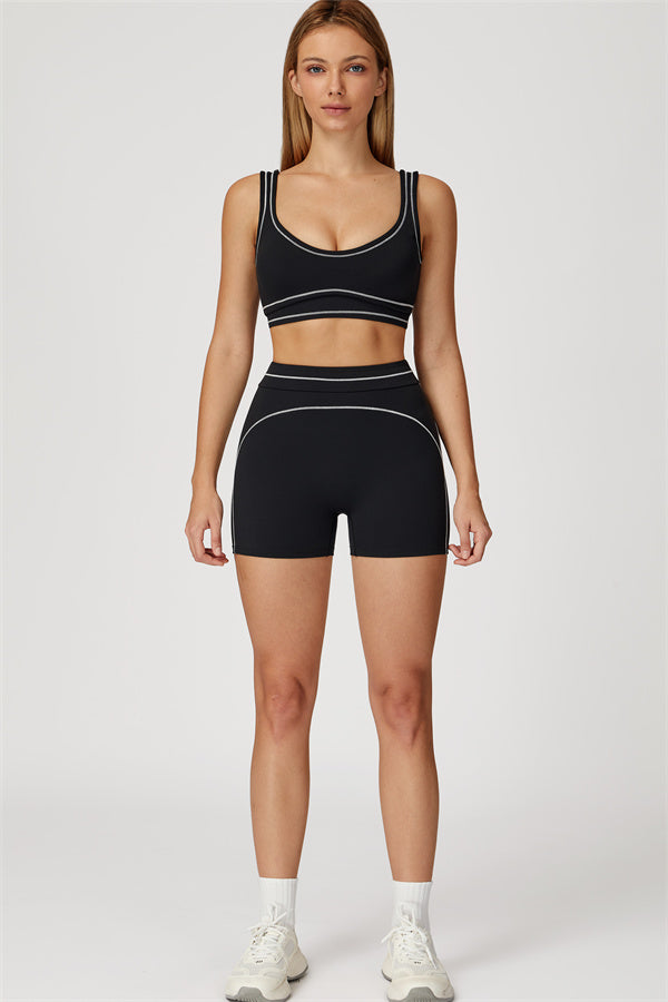 The Amara Sports Bra Shorts 2-Piece Set