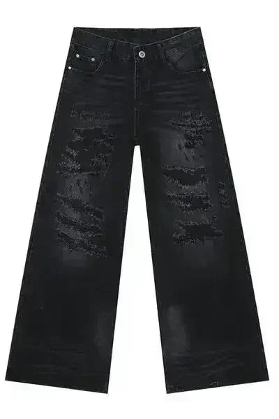Women Black stylish jeans