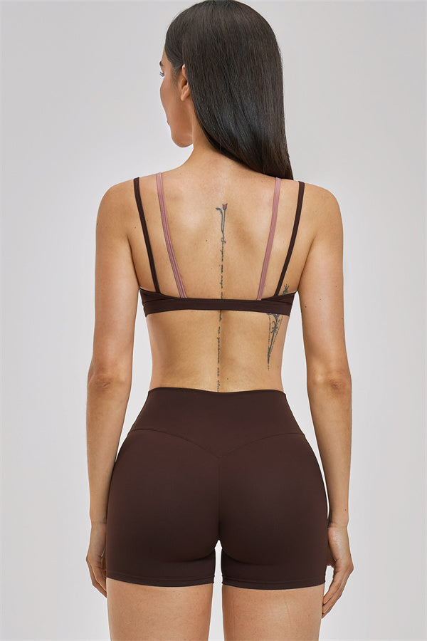 The Seraphine Layered V Sports Bra