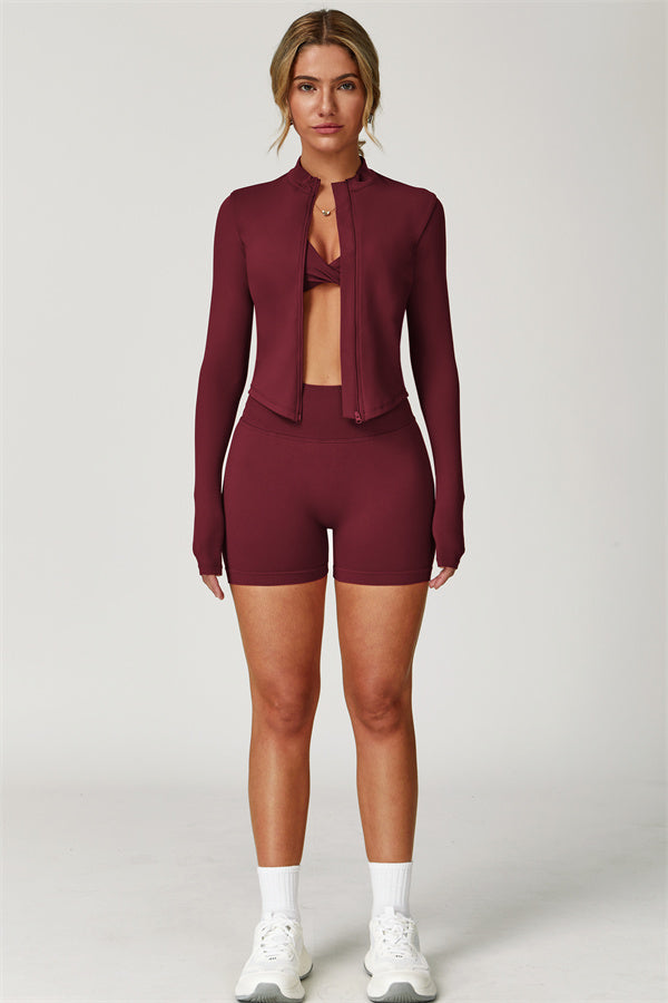 The Elara Jacket Shorts 2-Piece Set
