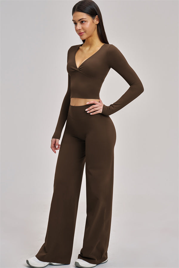 The Swoon Long Sleeve Crop top
