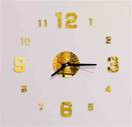 3D Creative Acrylic Mirror Wall Clock  Wall Acrylic Clock Modern Acrylic Mirror Surface 3D Luxury Big Size Wall Stickers Decor Clocks Numbers Stickers for Home Office Decorations Gift Coffee Shape Acrylic Coffee Cup Wall Sticker Quartz Clock