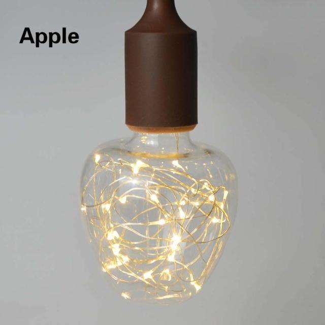 3D LED Lamp Edison Light Bulb Vintage Decoration LED Filament lamp Copper Wire String Replace Incandescent Bulb Decorative Spiral Filament
