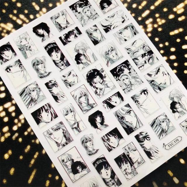 3D Nail Art Stickers Decal Template Nail Tool Decorations Nail Slider  Metallic Nail Art Stickers Set Love Metal Nail Studs Decals for Women Nail Decorations Accessories Metal Curve Stripe Lines Design Letter Nail Sticker Decoration