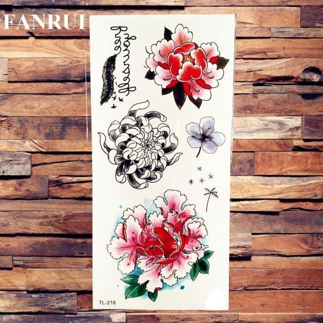3D Scorpion Temporary Tattoos Sticker Body Arm Waterproof Wolf Tattoo Realistic Style For Women Men