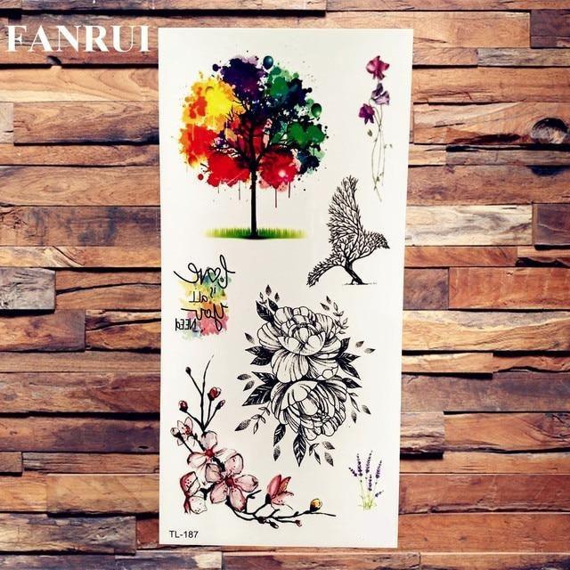 3D Scorpion Temporary Tattoos Sticker Body Arm Waterproof Wolf Tattoo Realistic Style For Women Men