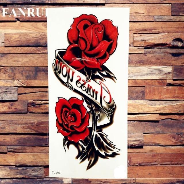 3D Scorpion Temporary Tattoos Sticker Body Arm Waterproof Wolf Tattoo Realistic Style For Women Men