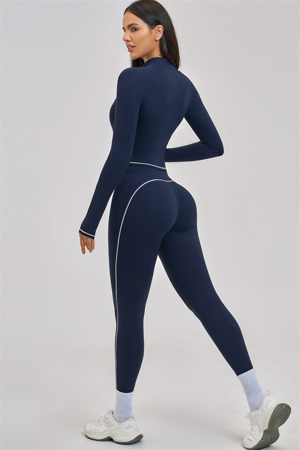 The Unbound Jacket Sports Bra Leggings 3-Piece Set