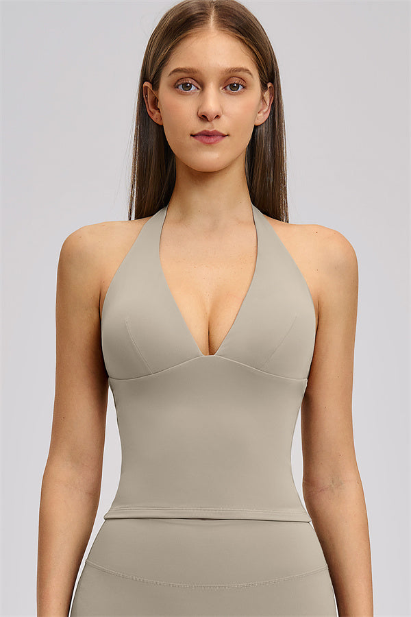 The Zestful Tank Top Flared Leggings 2-Piece Set