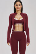 The Unbound Jacket Sports Bra Leggings 3-Piece Set