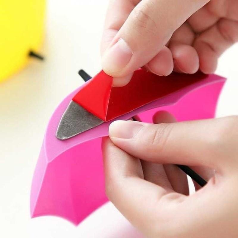3Pcs/set Creative Umbrella Shape Hook Colorful Key Hanger Holder home Bedroom Wall decoration Accessories Wall Hanging Hooks Key Hangers Holder Towel Rack Multifunctional Hooks for Living Room Bedroom