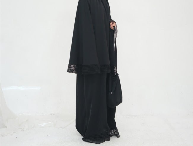4-Piece Nida Prayer Set with Lace Trim(MK031)