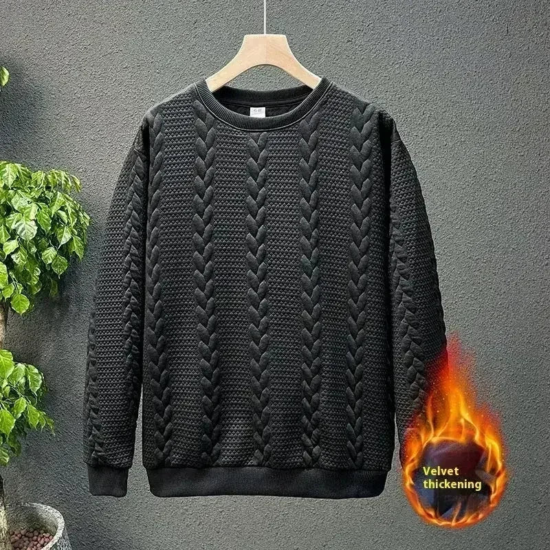 High Sense Brushed Fleece Hoodie for Men