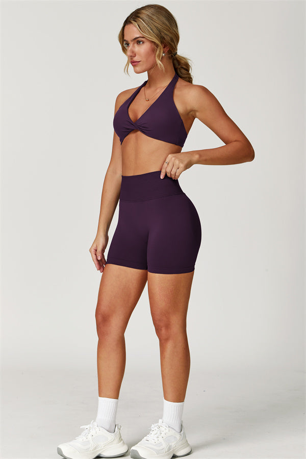 The Elara Sports Bra Shorts 2-Piece Set