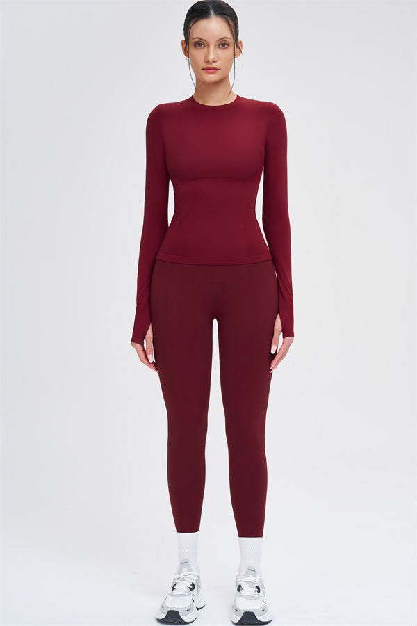 The Whim Long Sleeve T-shirt Leggings 2-Piece Set