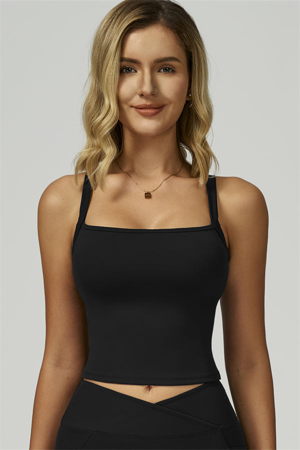 The Flourish Crop Tank Flared Leggings 2-Piece Set