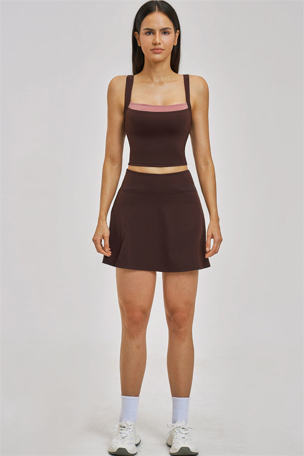 The Seraphine Tank Top Skirt 2-Piece Set