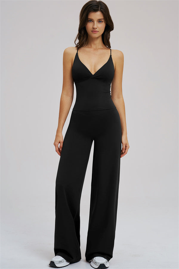 The Mosaic Tank Top Straight Leg Pants 2-Piece Set