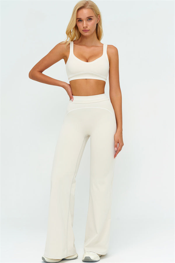 The Amara Sports Bra Flared Leggings 2-Piece Set