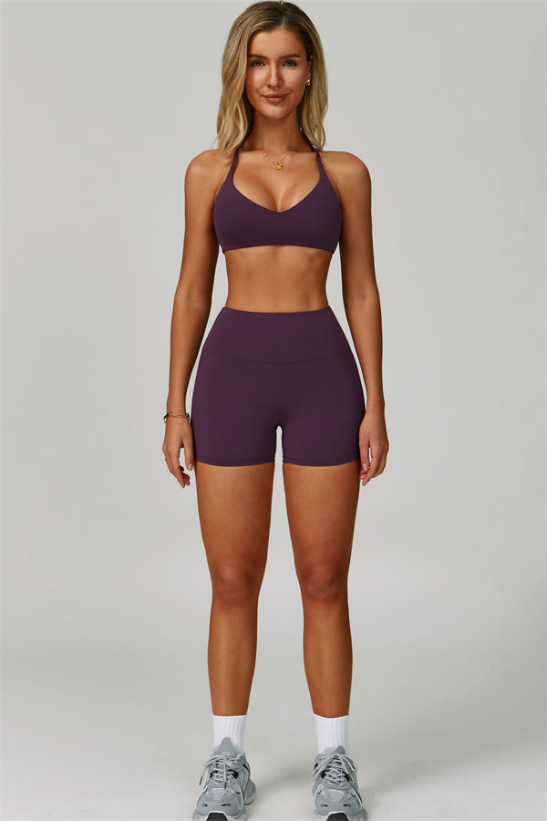 The Bold Cross Back Sports Bra