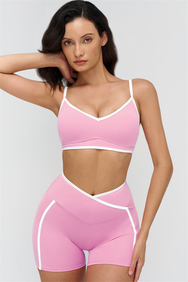 The Crave Contrast Sports Bra