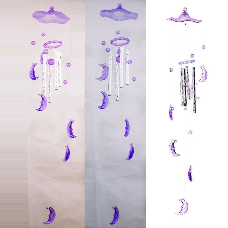 45cm Cute Metal Aluminum Tubes Bell Wind Chimes Outdoor Yard Garden Home Baby Bed Window Decoration Door Frame Ornament Gift For Indoor & Outdoor Porch Garden Decor Memorial Gifts For Family & Friends