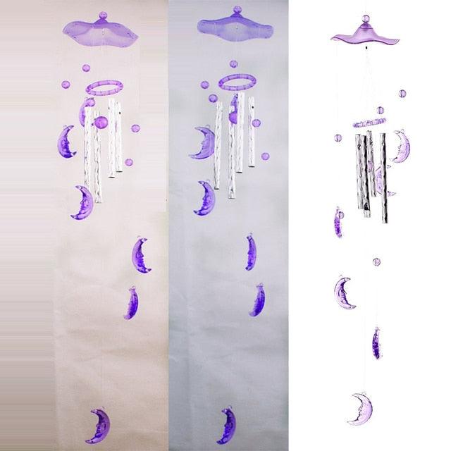 45cm Cute Metal Aluminum Tubes Bell Wind Chimes Outdoor Yard Garden Home Baby Bed Window Decoration Door Frame Ornament Gift For Indoor & Outdoor Porch Garden Decor Memorial Gifts For Family & Friends