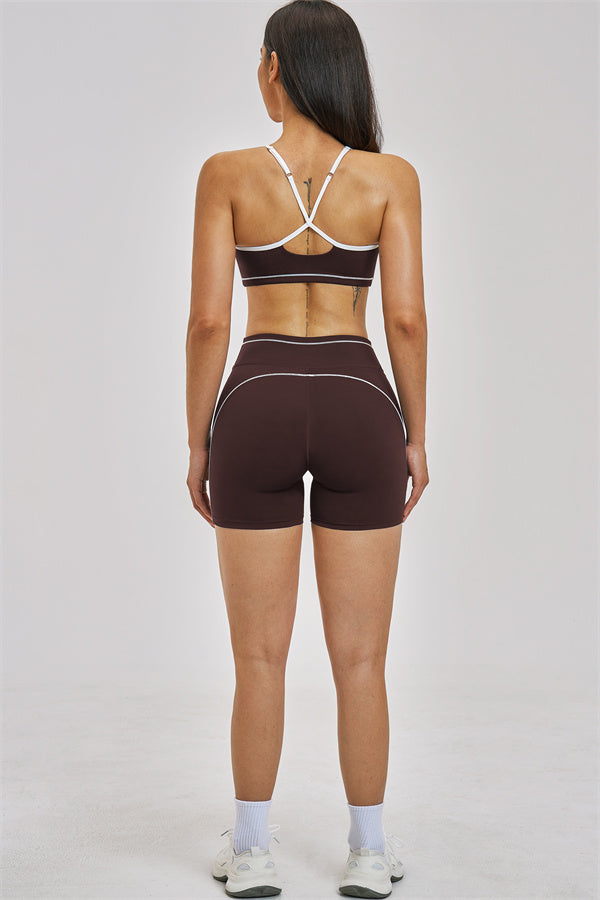 The Unbound Sports Bra Shorts 2-Piece Set