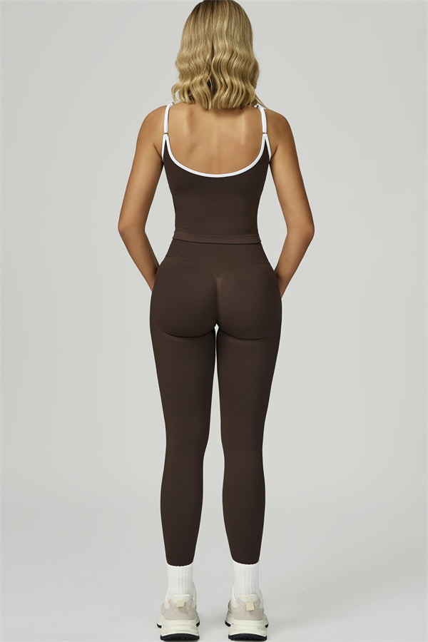 The Prime Line Crop Top Leggings 2-Piece Set