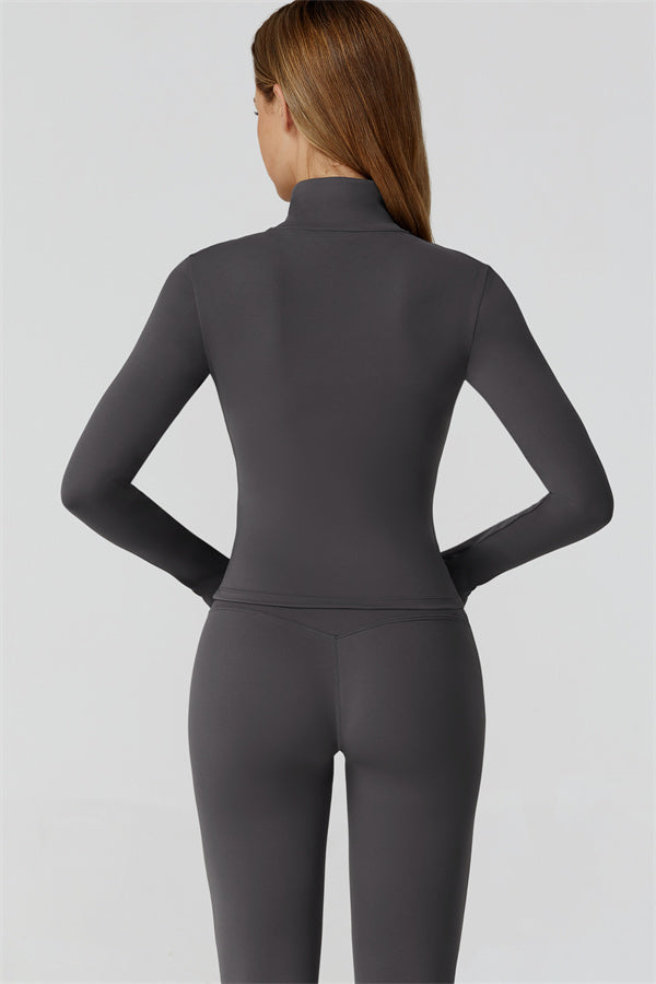 The Venus Zip Top Sports Bra Leggings 3-Piece Set