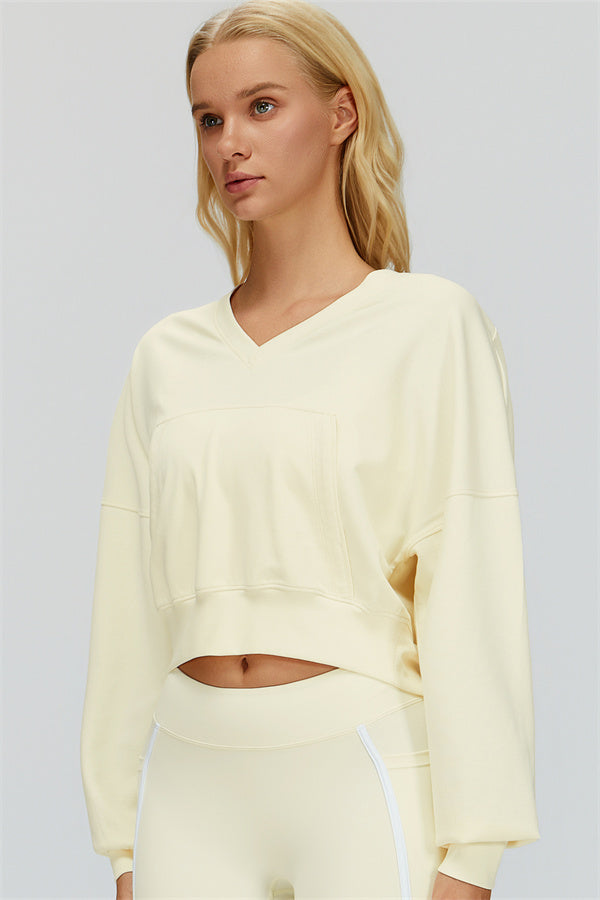 The Whisper V-Neck Hoodie