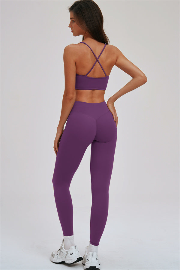 The Kinetic Cross Back Sports Bra