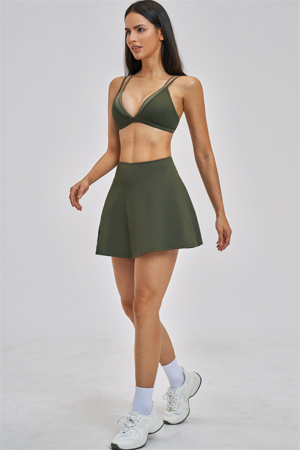 The Seraphine Layered V Sports Bra